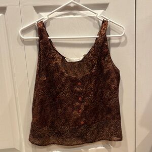 Victoria's Secret Leopard Print Tank Top